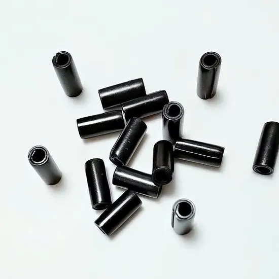 炭素鋼亜鉛メッキスロットスプリングピン弾性ストレートピンDIN1481